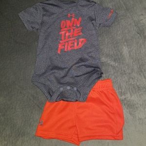 Under armour baby boy set